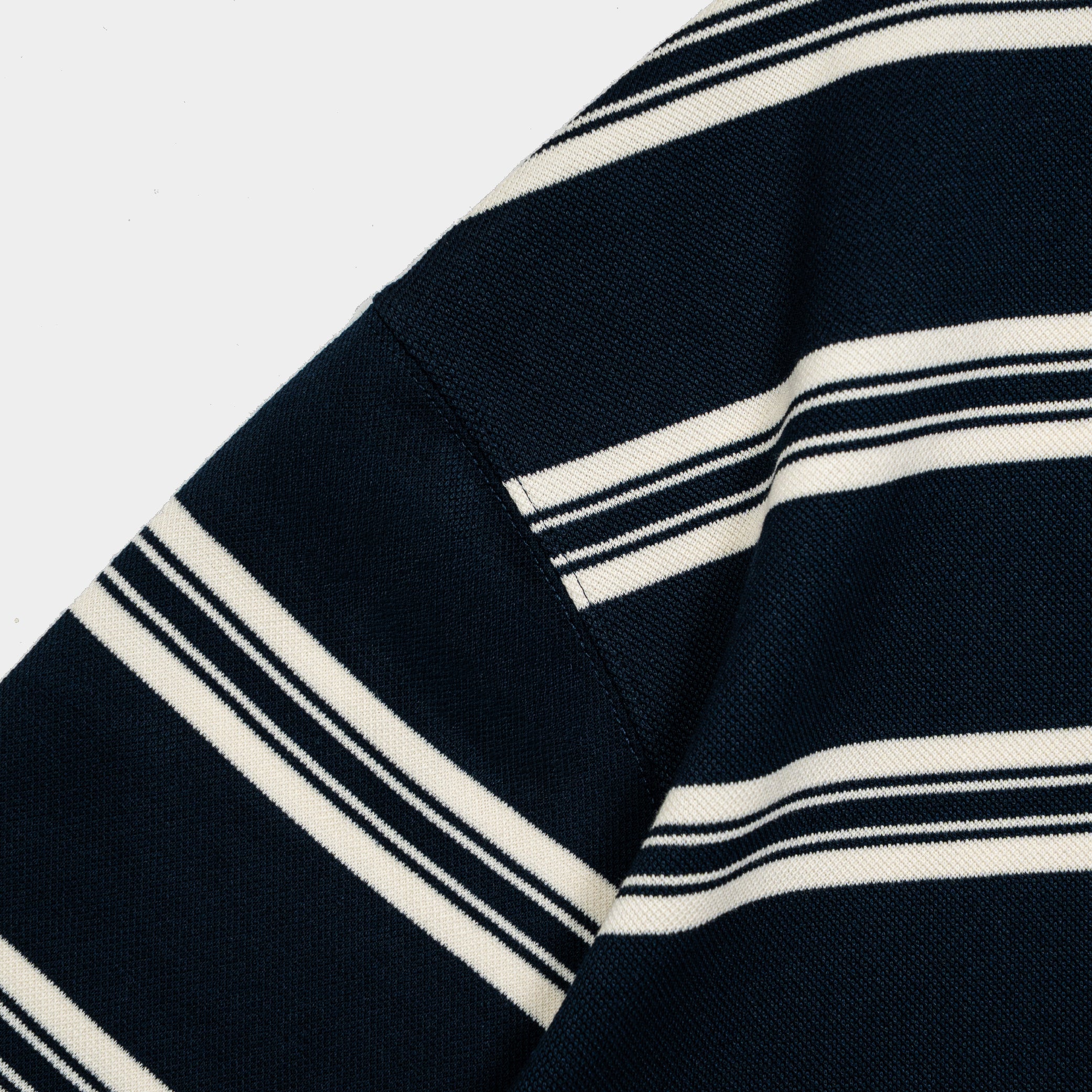 ButNotReally™ Interlock Stripes Polo Tee - Image 6