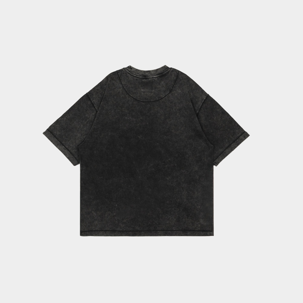 ButNotReally™ Stone-Washed Graphic Cotton Oversized Tee - Image 3