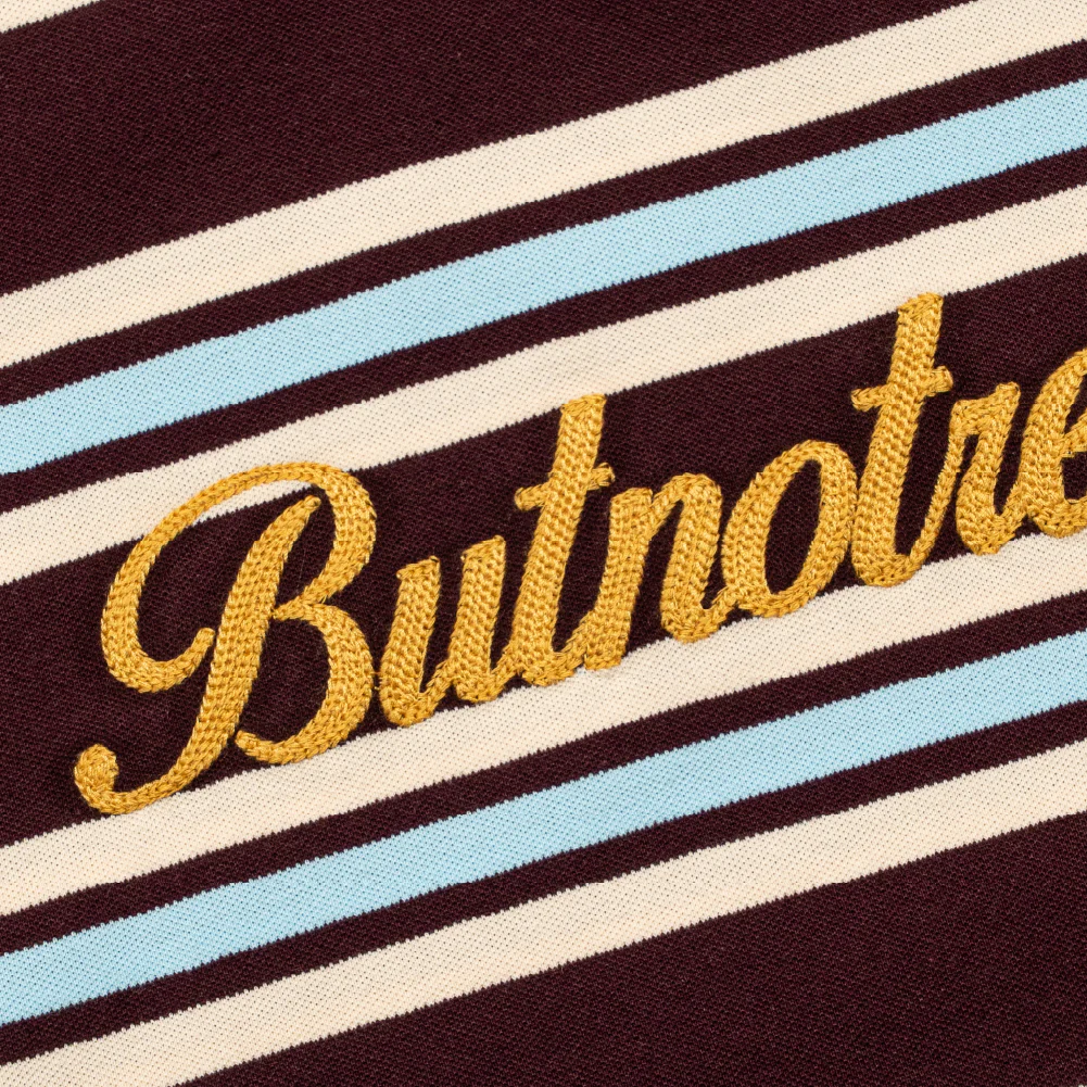 ButNotReally™ Stripes Cotton Long Sleeves Polo Tee - Image 5