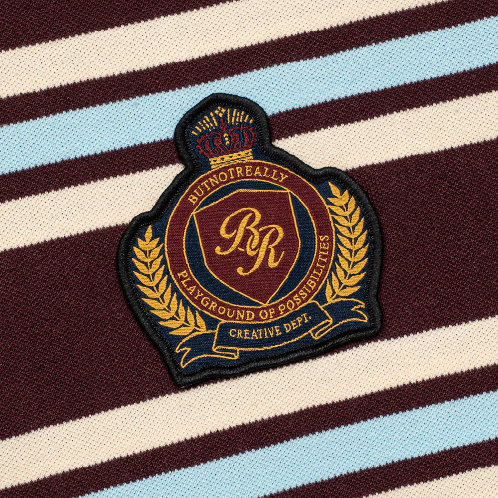ButNotReally™ Stripes Cotton Long Sleeves Polo Tee - Image 6