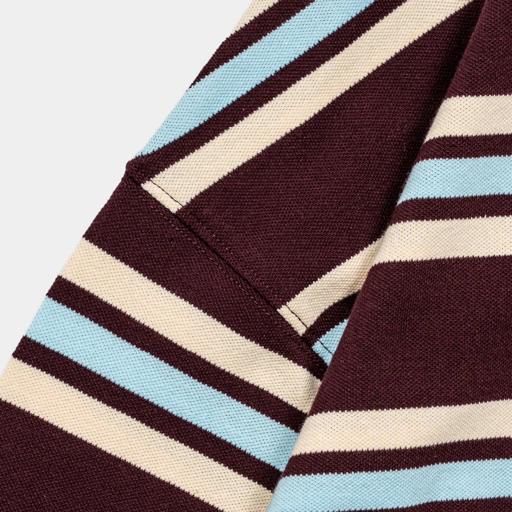 ButNotReally™ Stripes Cotton Long Sleeves Polo Tee - Image 7