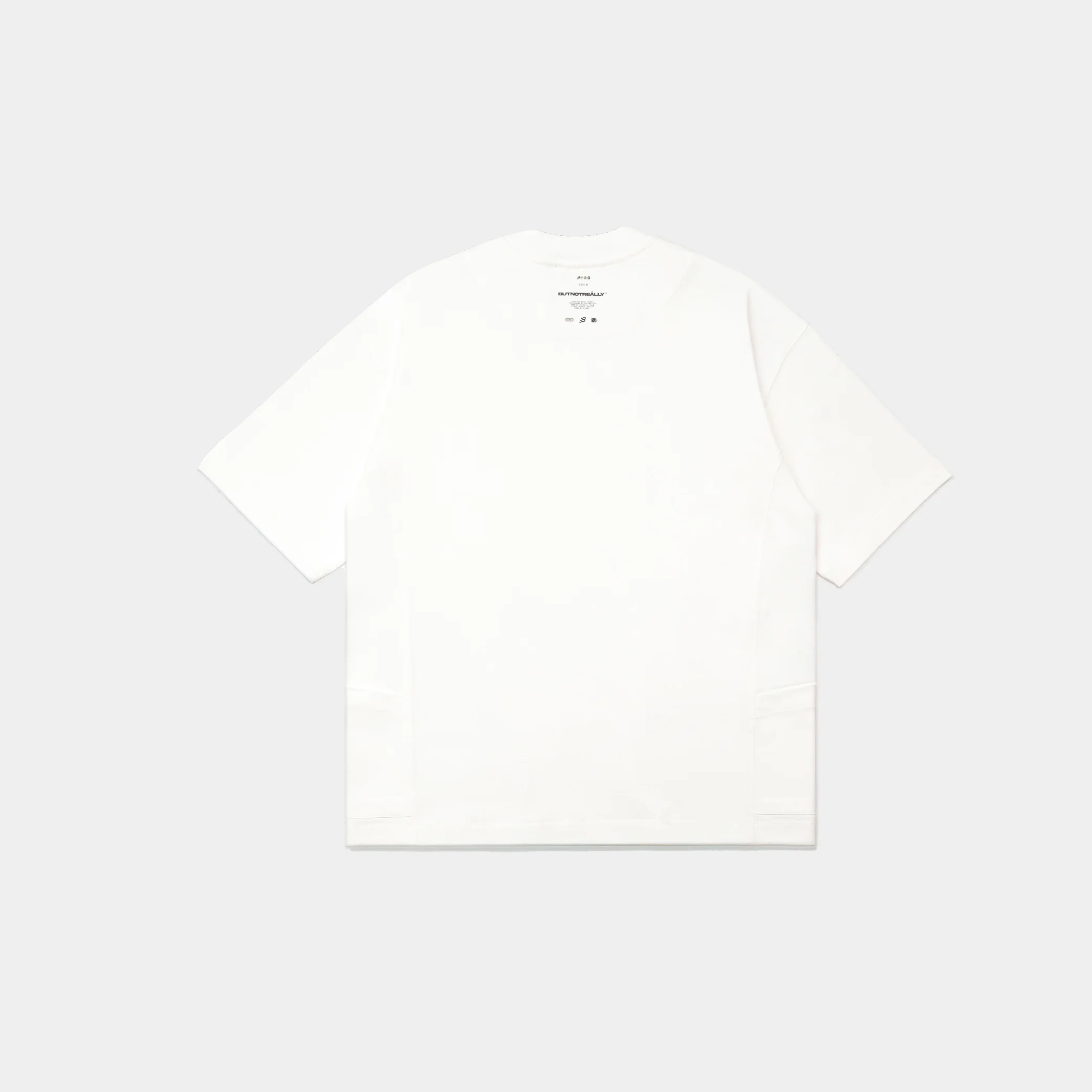 ButNotReally™ Core Cotton Double Side Pockets Oversized Tee - Image 2