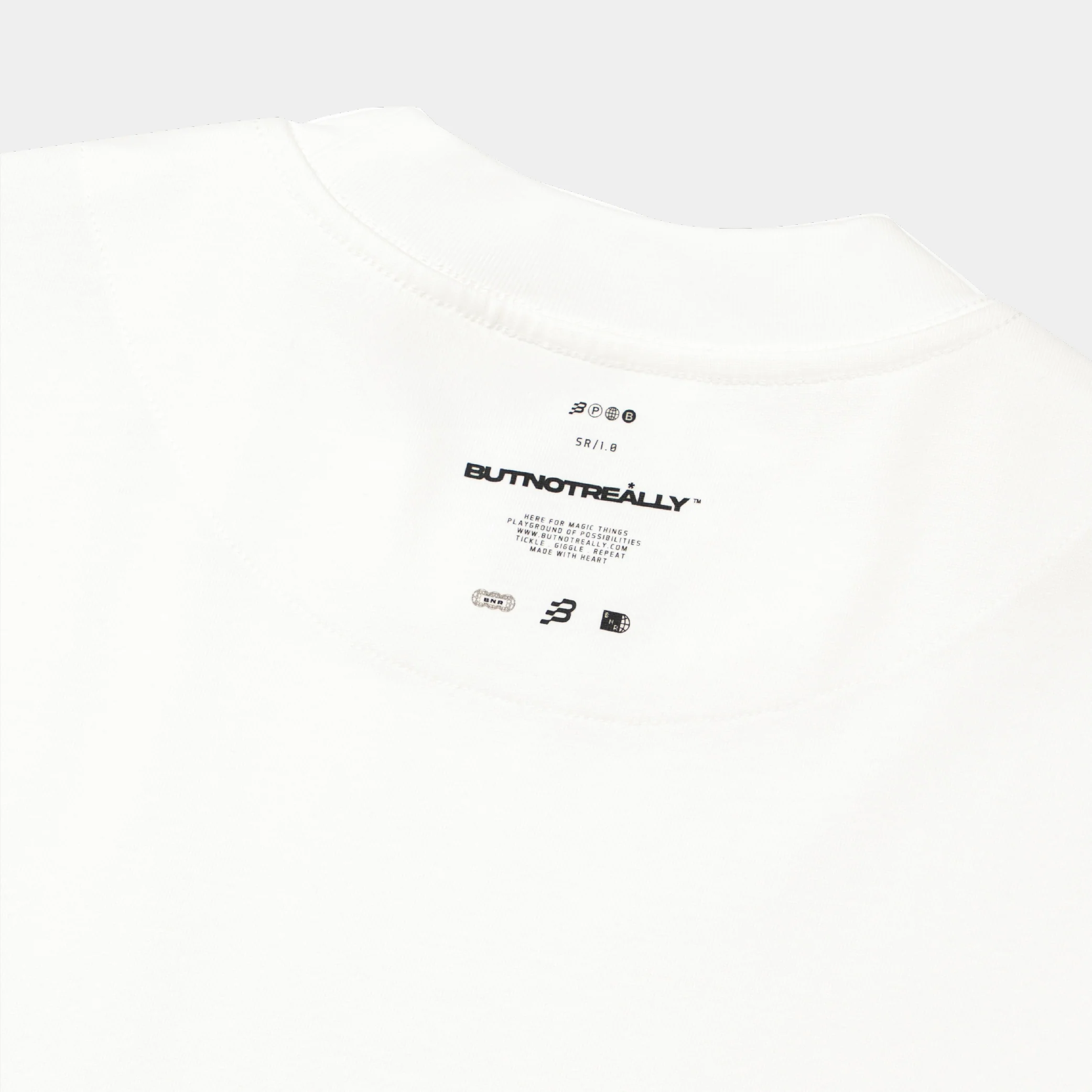ButNotReally™ Core Cotton Double Side Pockets Oversized Tee - Image 4