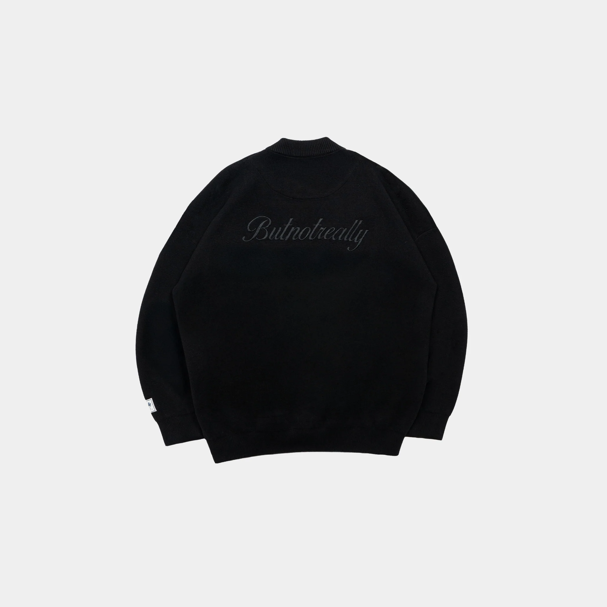 ButNotReally™ Core Cotton Oversized Knitted Cardigan - Image 2