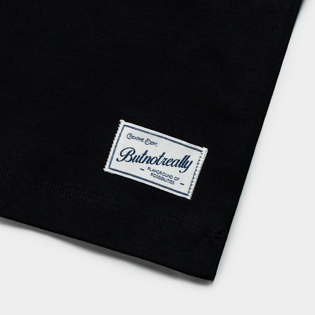 ButNotReally™ Core Cotton Oversized Long Sleeves Pocket Tee - Image 4