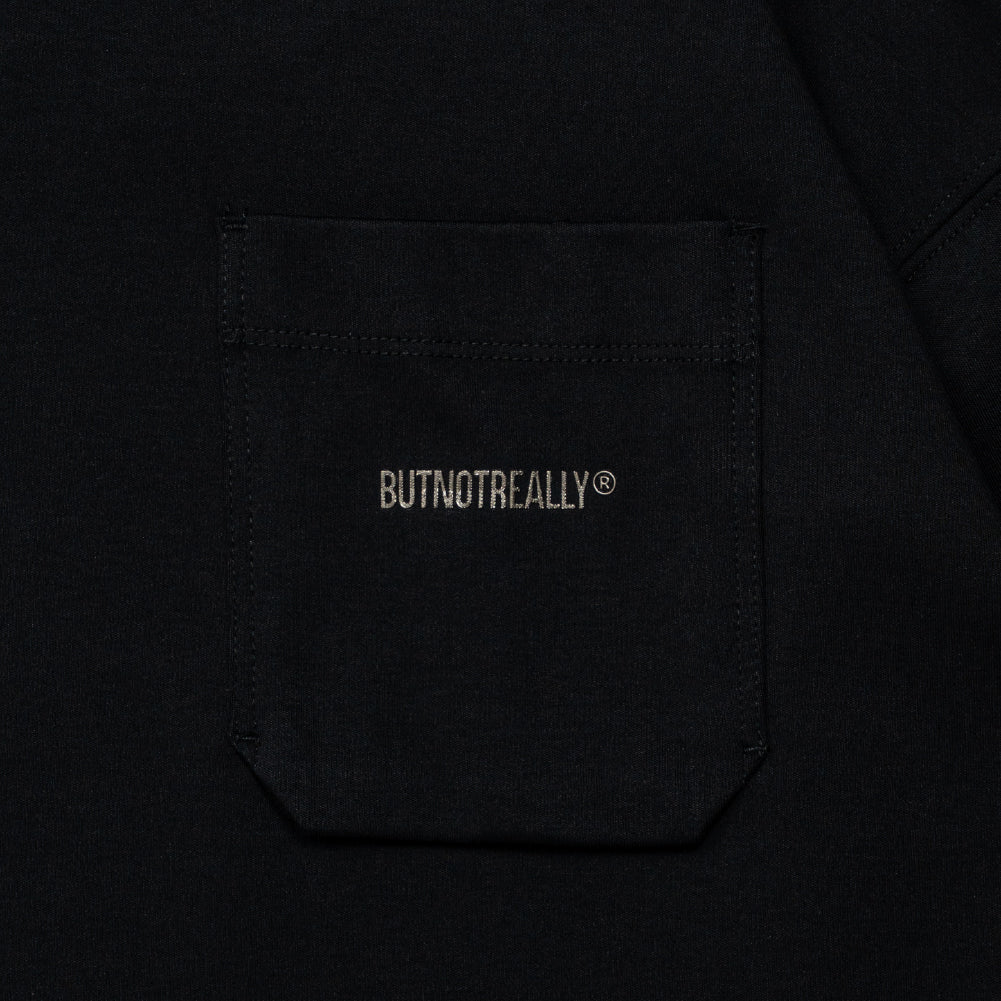 ButNotReally™ Core Cotton Oversized Long Sleeves Pocket Tee - Image 5