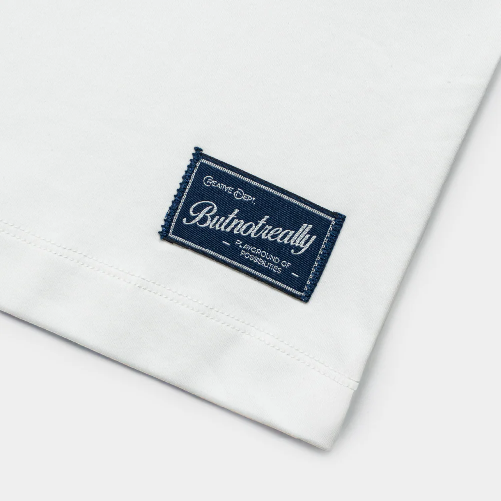 ButNotReally™ Core Cotton Oversized Long Sleeves Pocket Tee - Image 3