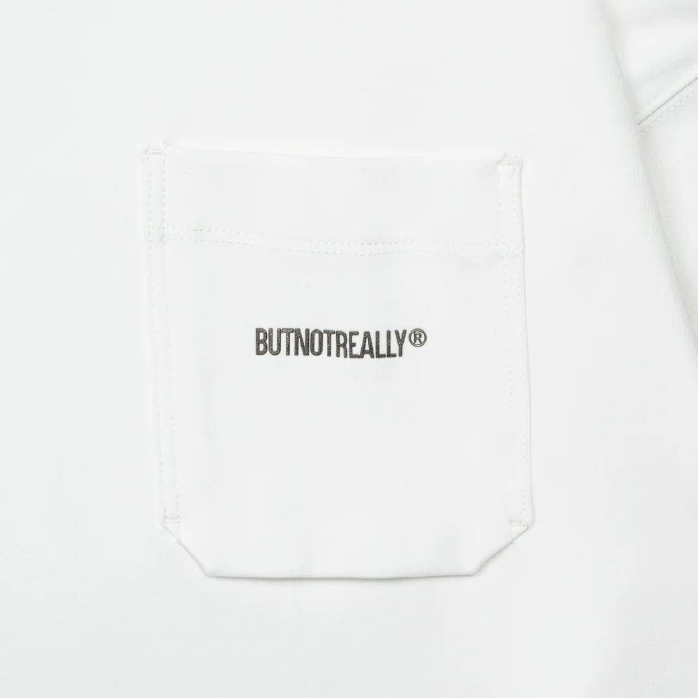 ButNotReally™ Core Cotton Oversized Long Sleeves Pocket Tee - Image 4