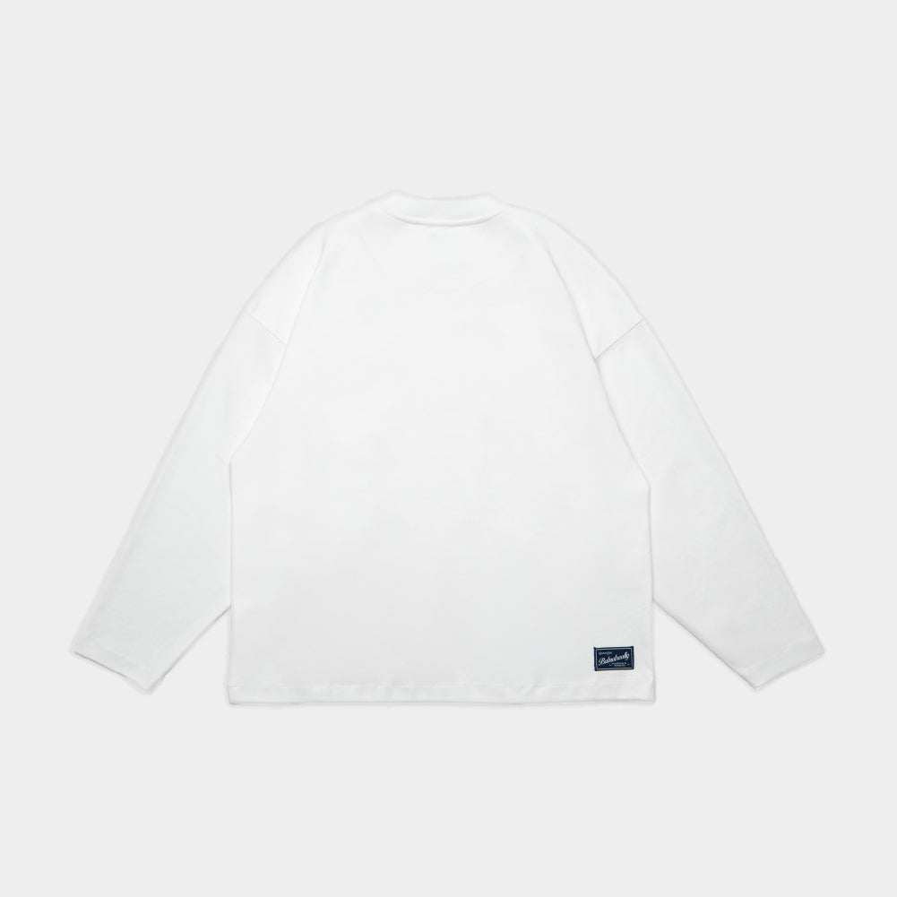 ButNotReally™ Core Cotton Oversized Long Sleeves Pocket Tee - Image 6