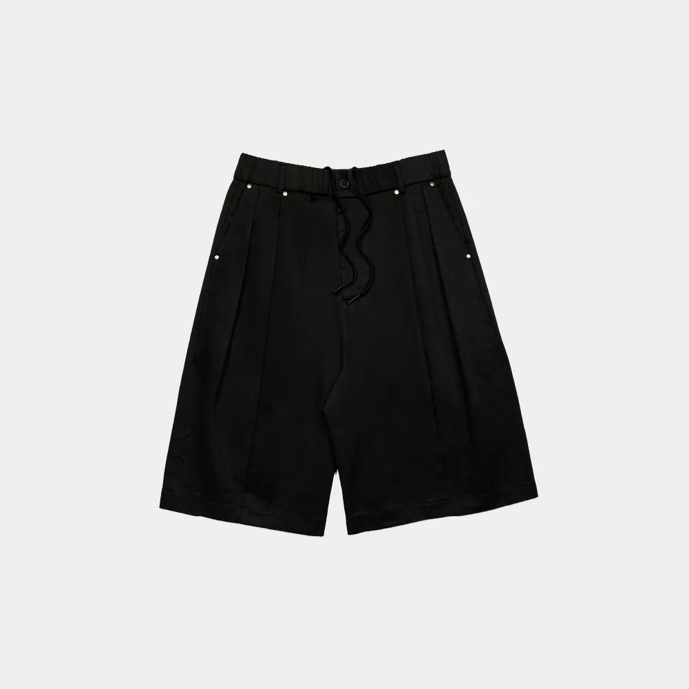 ButNotReally™ Core Cotton Wide Fit Pleated Half Pants