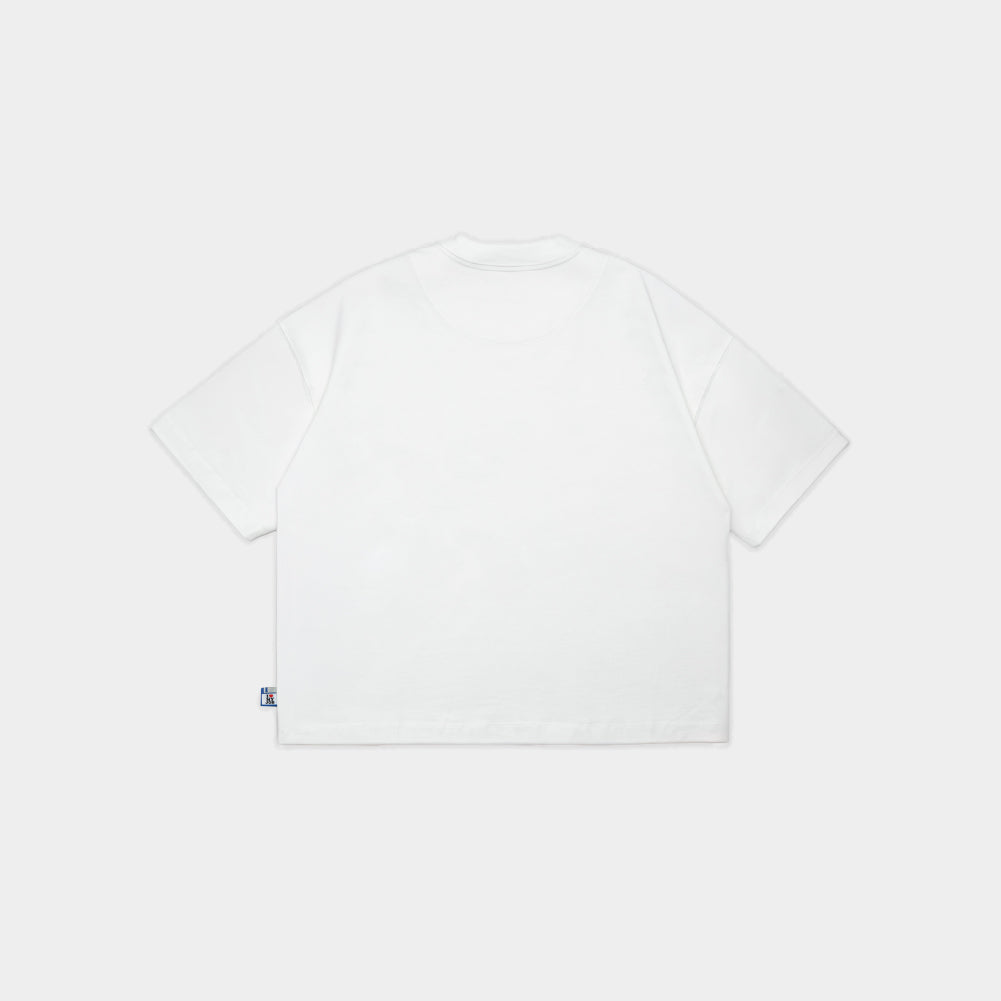 ButNotReally™ Graphic Cotton Oversized Cropped Tee - Image 2