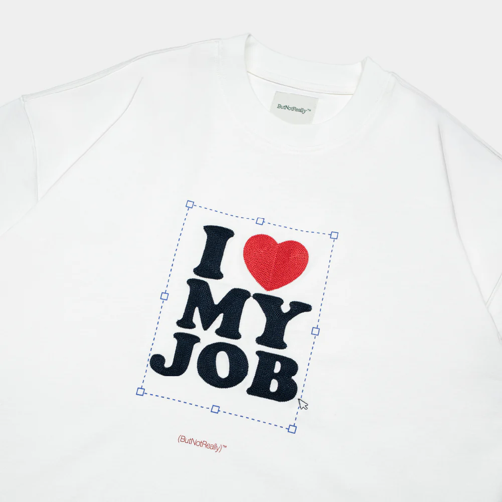 ButNotReally™ Graphic Cotton Oversized Cropped Tee - Image 3