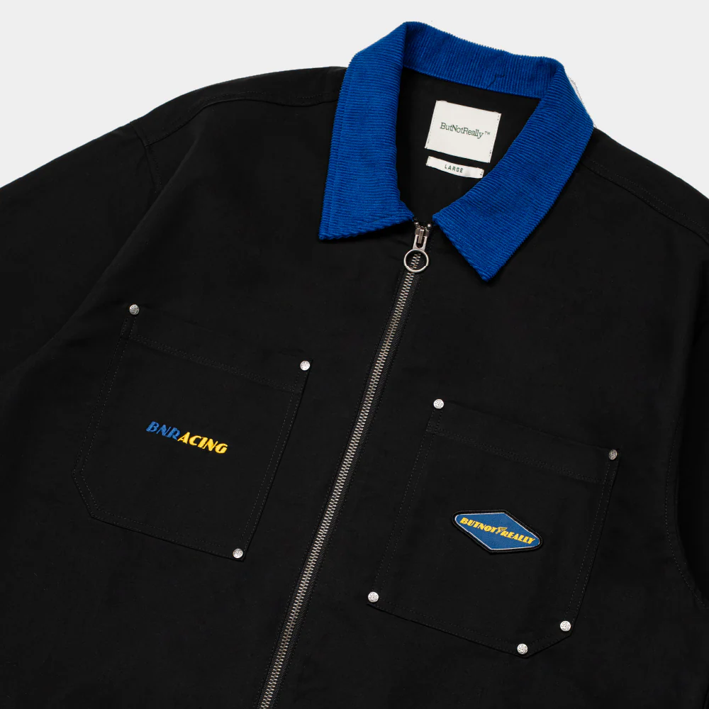 ButNotReally™ Graphic Cotton Oversized Work Shirt - Image 3