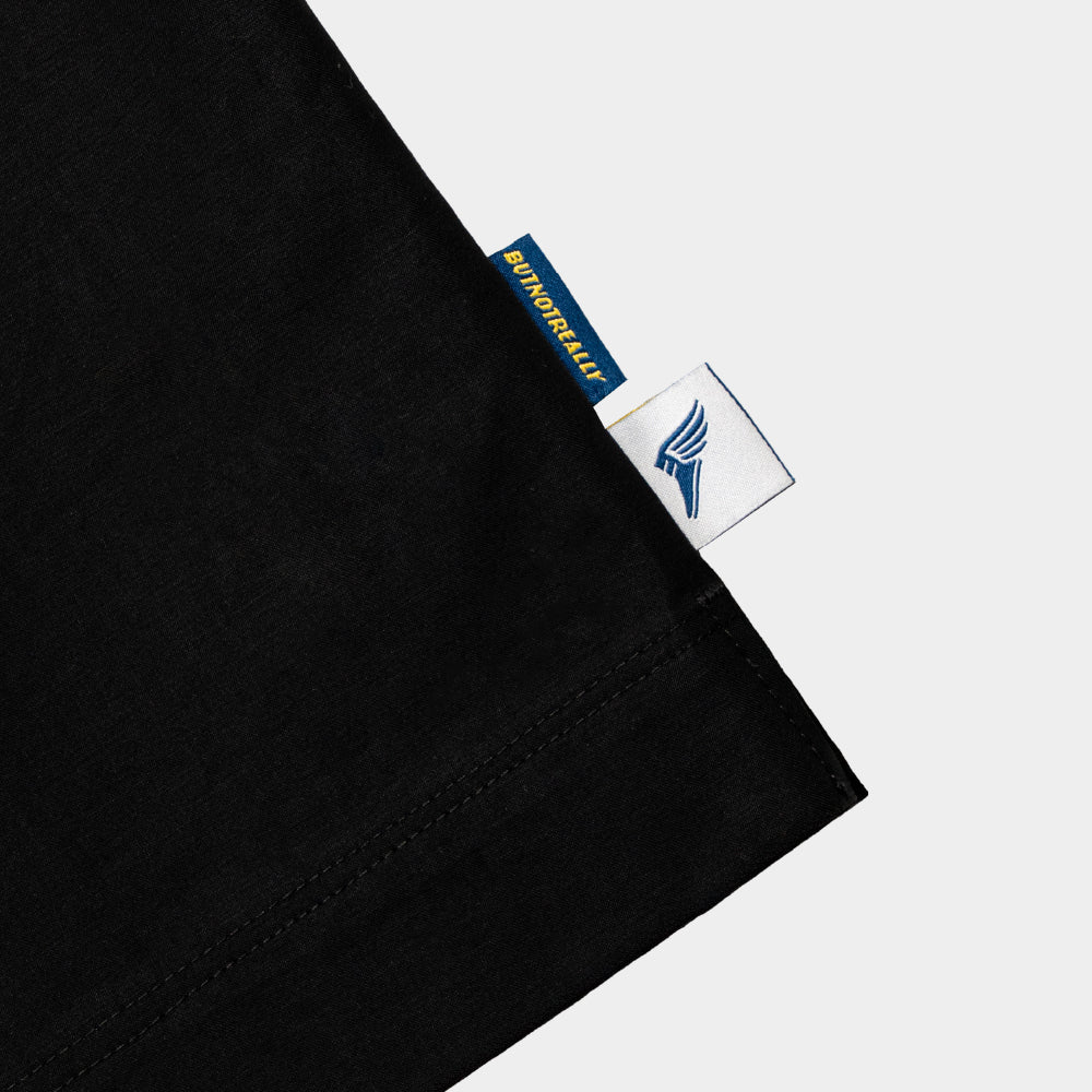 ButNotReally™ Graphic Cotton Oversized Work Shirt - Image 5