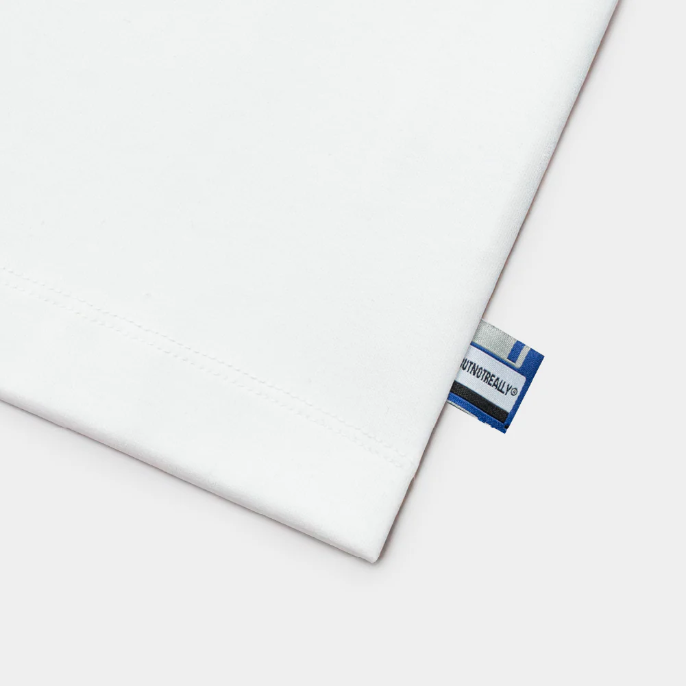 ButNotReally™ Graphic Interlock Oversized Pocket Tee - Image 5