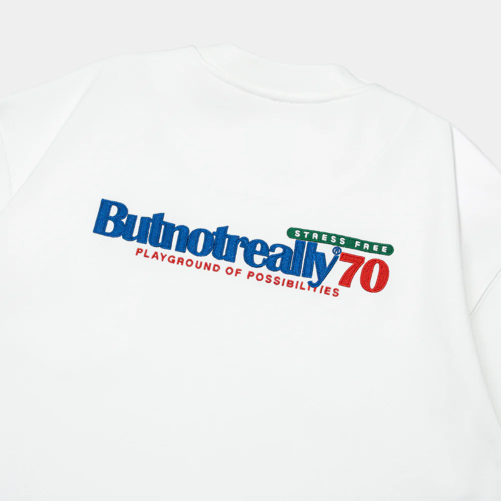 ButNotReally™ Graphic Interlock Oversized Pocket Tee - Image 6