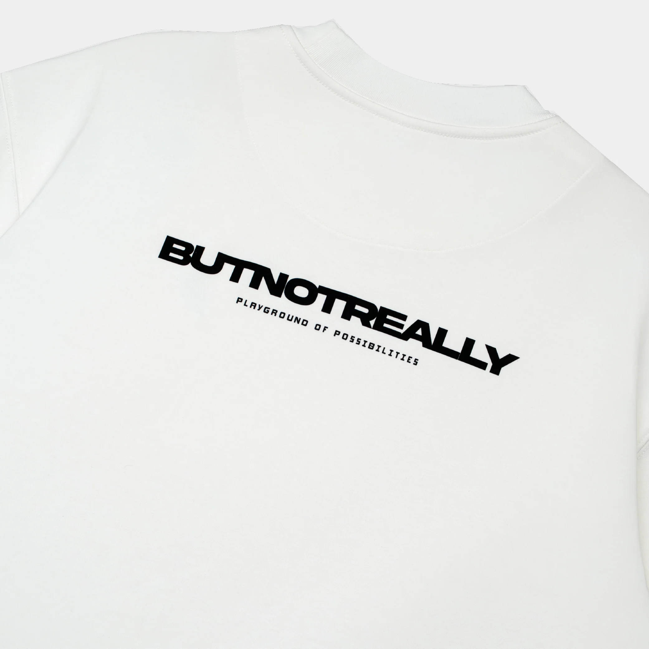 ButNotReally™ Graphic Interlock Oversized Tee - Image 7
