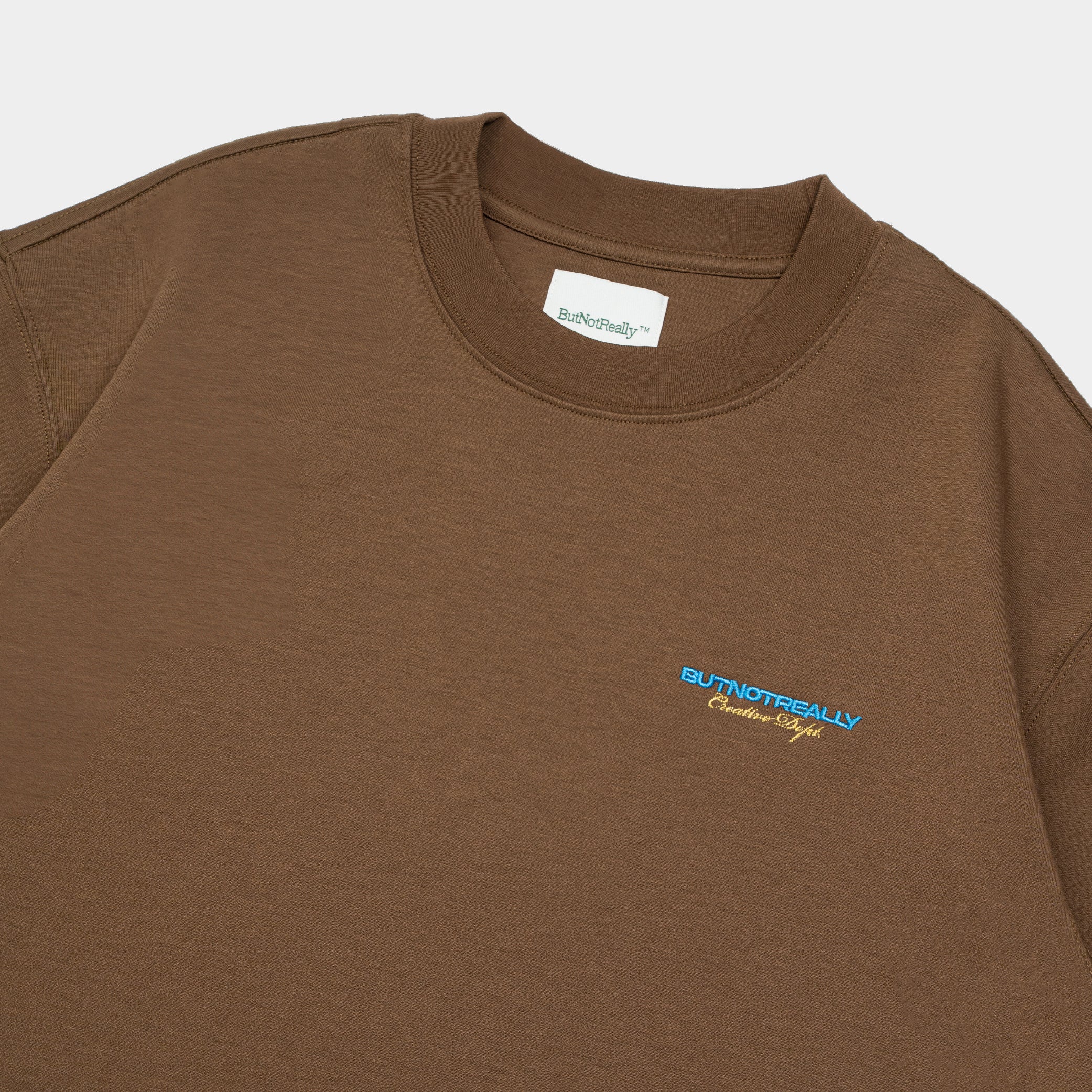 ButNotReally™ Graphic Interlock Oversized Tee - Image 3