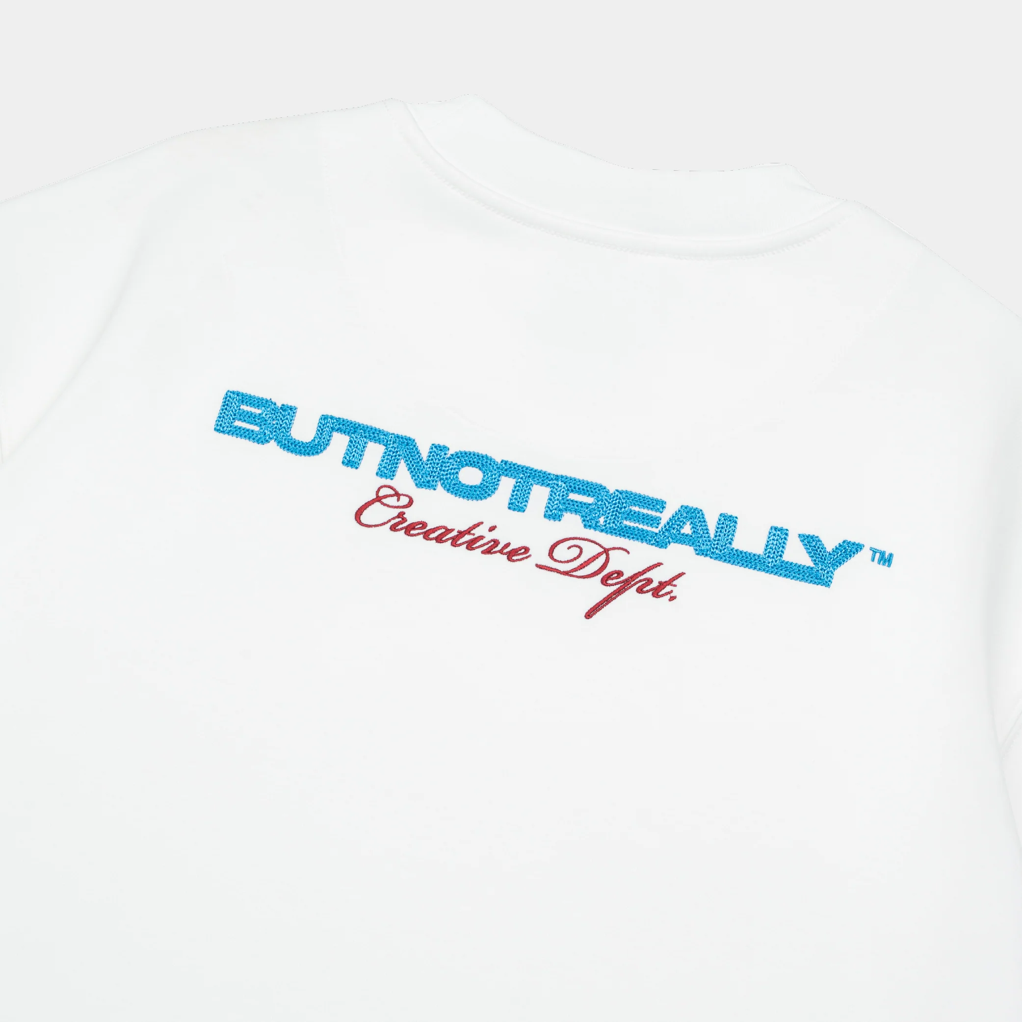 ButNotReally™ Graphic Interlock Oversized Tee - Image 4