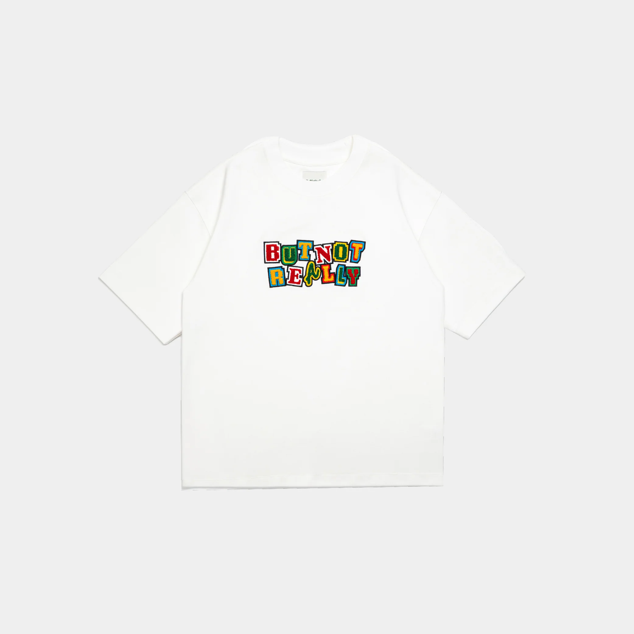 ButNotReally™ Graphic Interlock Oversized Tee