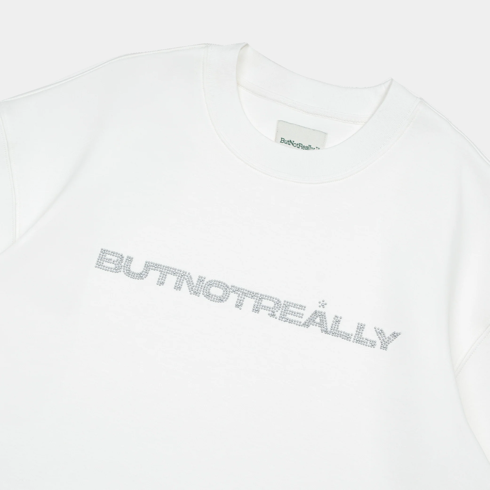 ButNotReally™ Graphic Neoprene Oversized Tee - Image 3