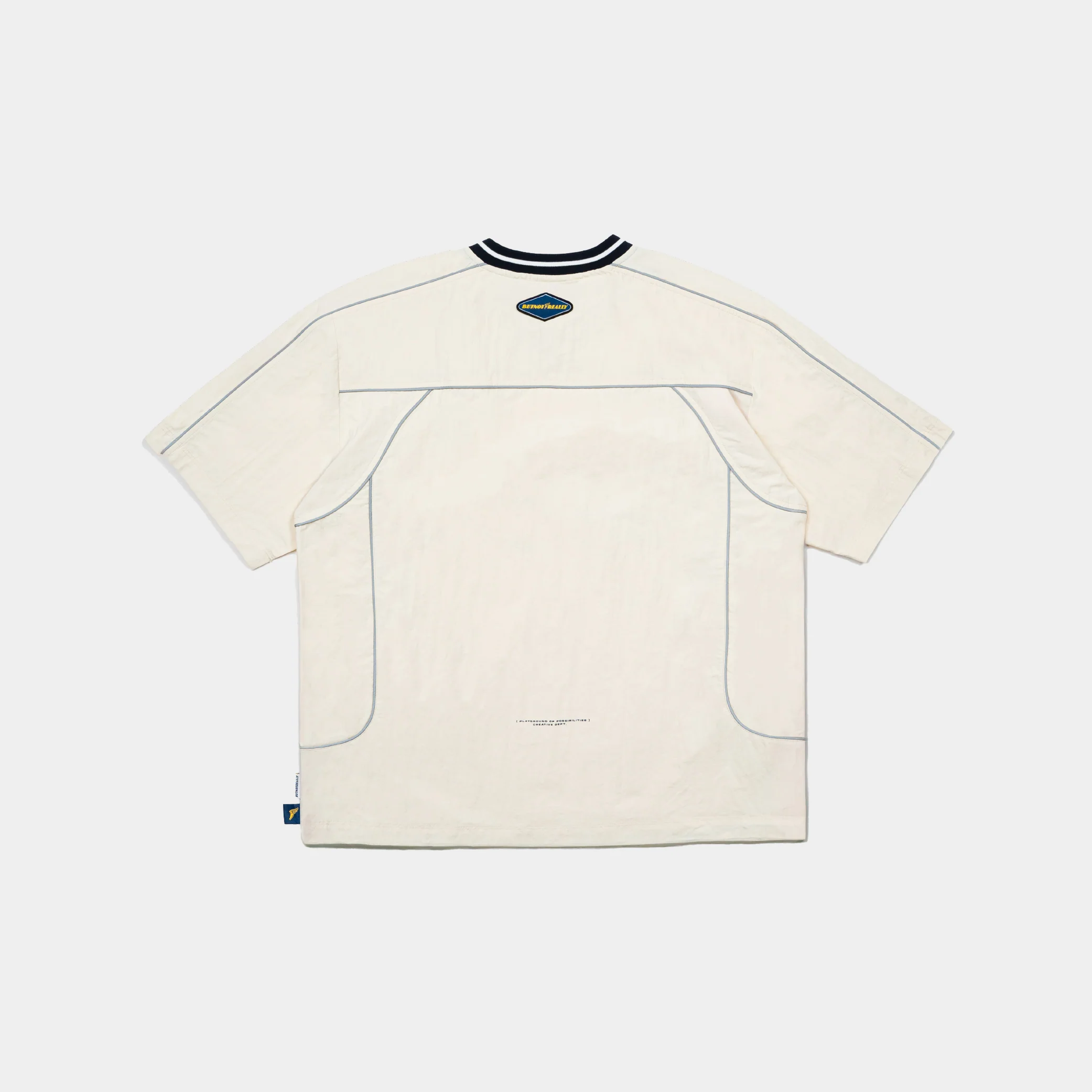 ButNotReally™ Graphic Nylon Oversized Tee - Image 2