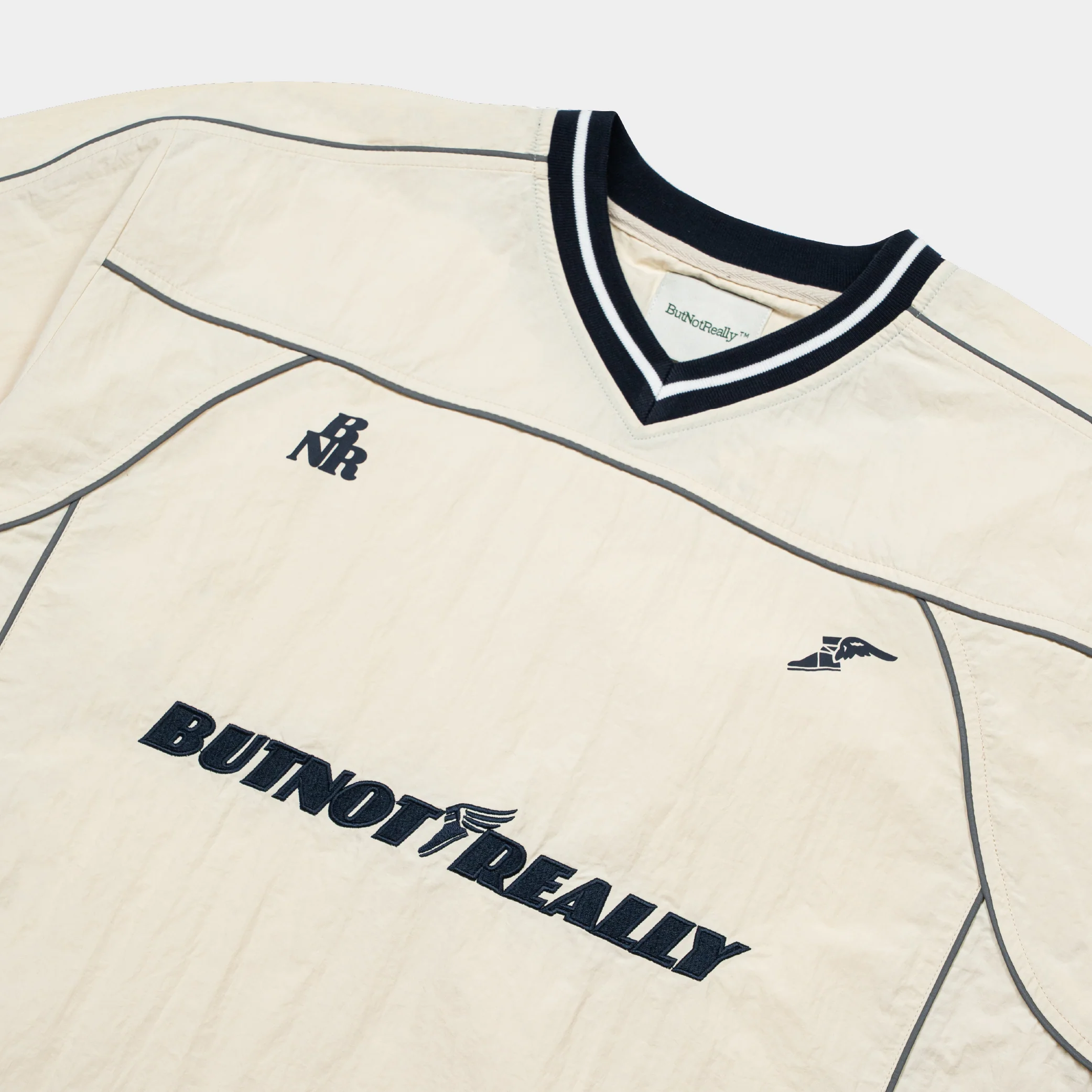 ButNotReally™ Graphic Nylon Oversized Tee - Image 3