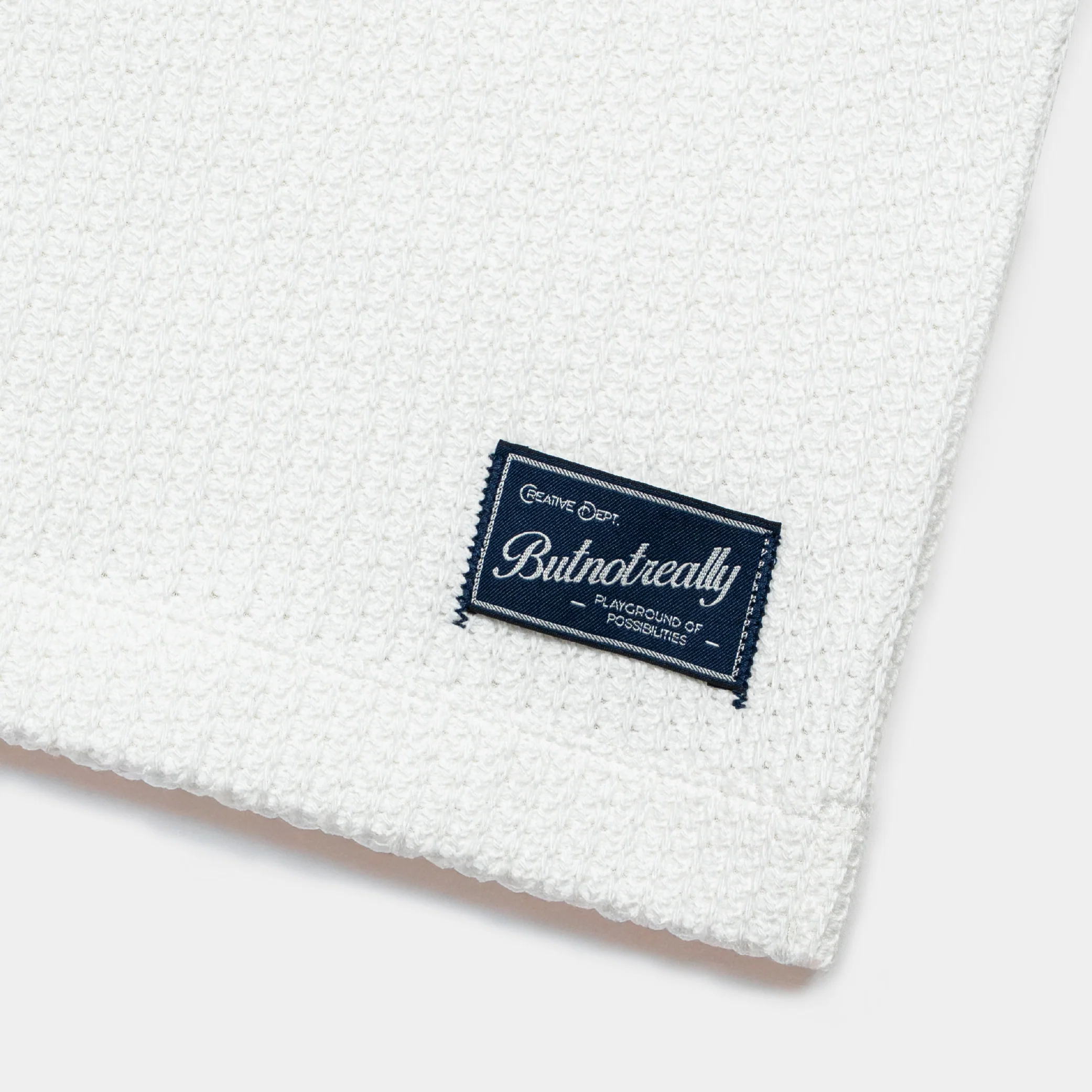 ButNotReally™ Graphic Oversized Knitted Polo Tee - Image 6