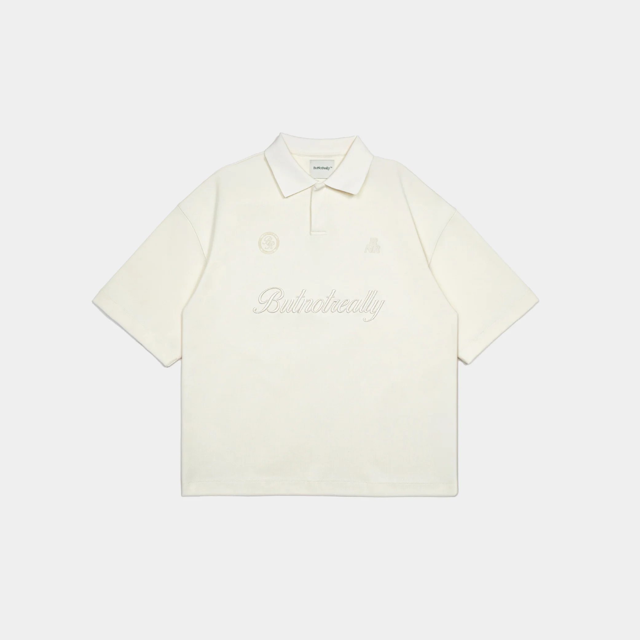 ButNotReally™ Interlock Oversized Polo Jersey