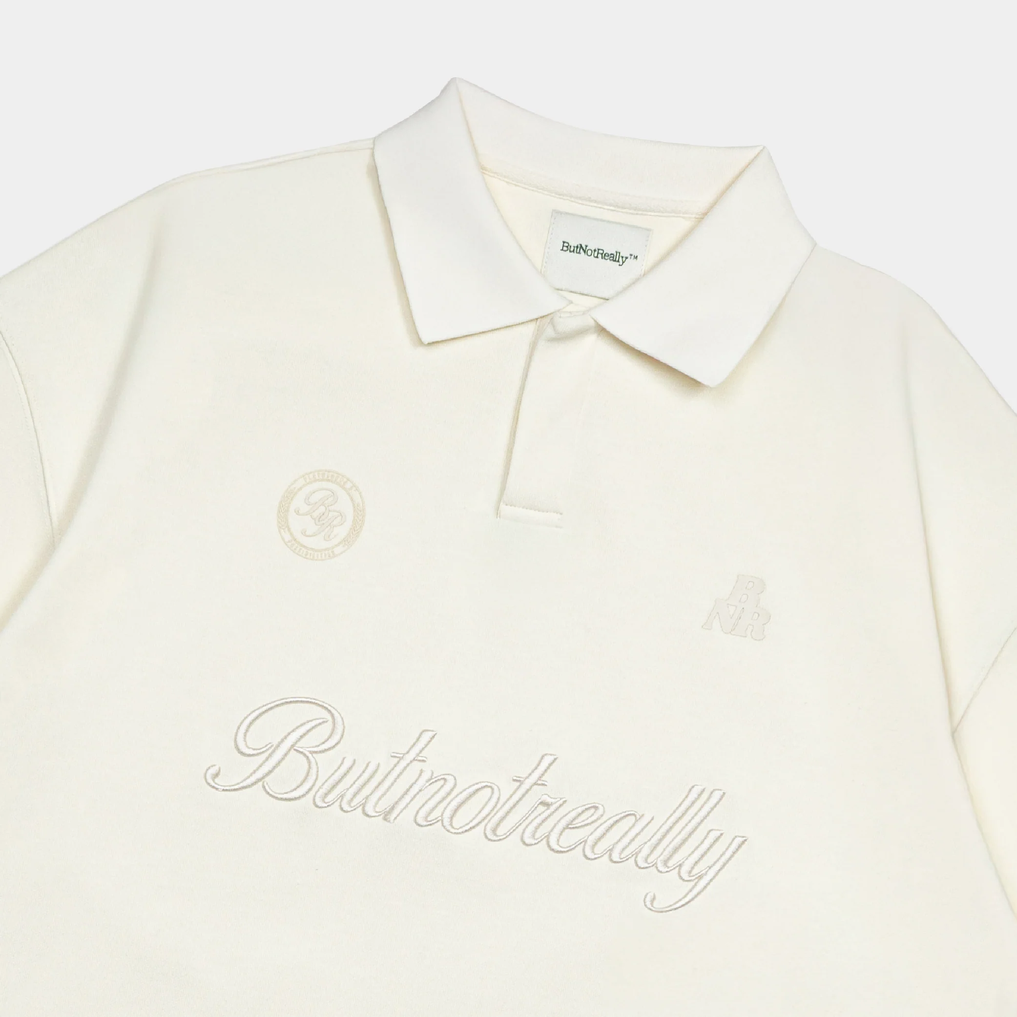 ButNotReally™ Interlock Oversized Polo Jersey - Image 3