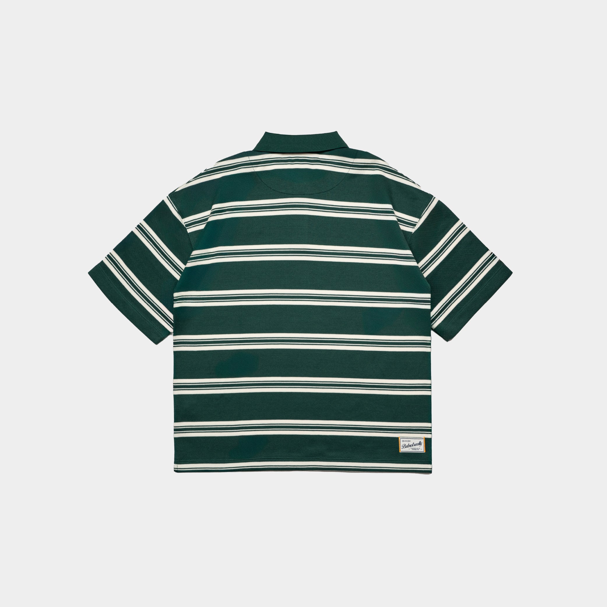 ButNotReally™ Interlock Stripes Polo Tee - Image 2