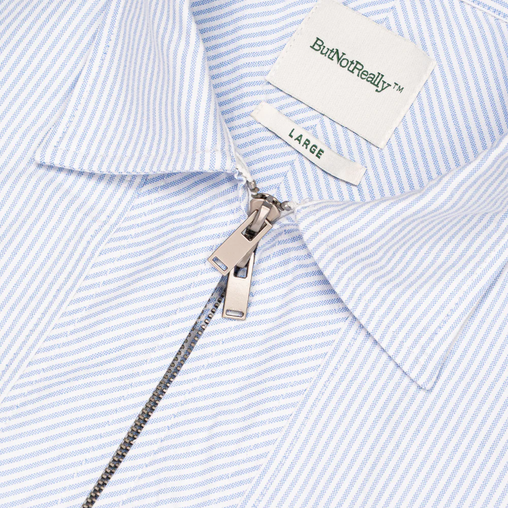 ButNotReally™ Oxford Cropped Fit Jacket - Image 5