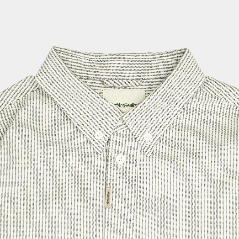 ButNotReally™ Oxford Oversized Long Sleeves Work Shirt - Image 5