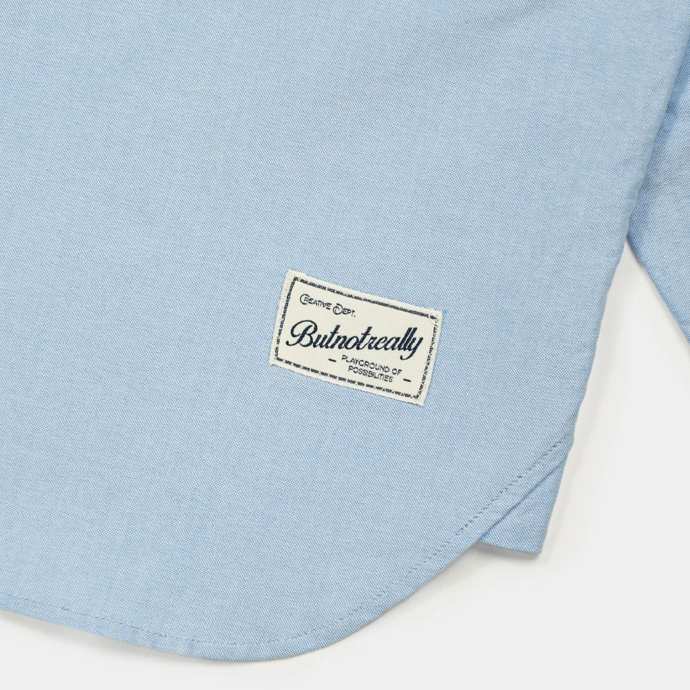 ButNotReally™ Oxford Oversized Long Sleeves Work Shirt - Image 8