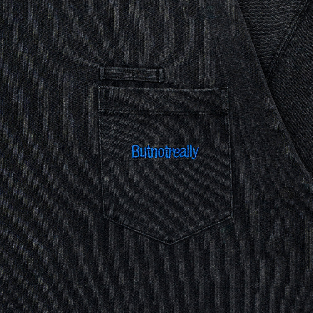 ButNotReally™ Stone-Washed Graphic Cotton Oversized Pocket Tee - Image 4