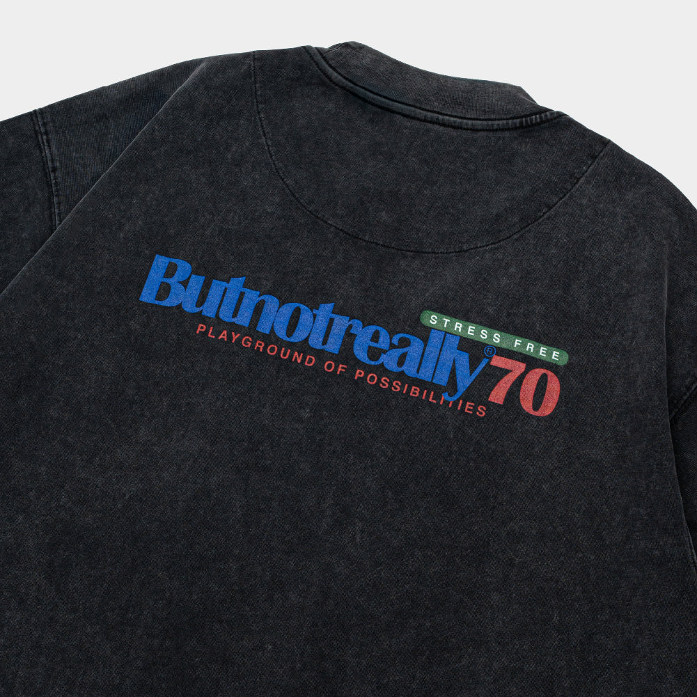 ButNotReally™ Stone-Washed Graphic Cotton Oversized Pocket Tee - Image 6