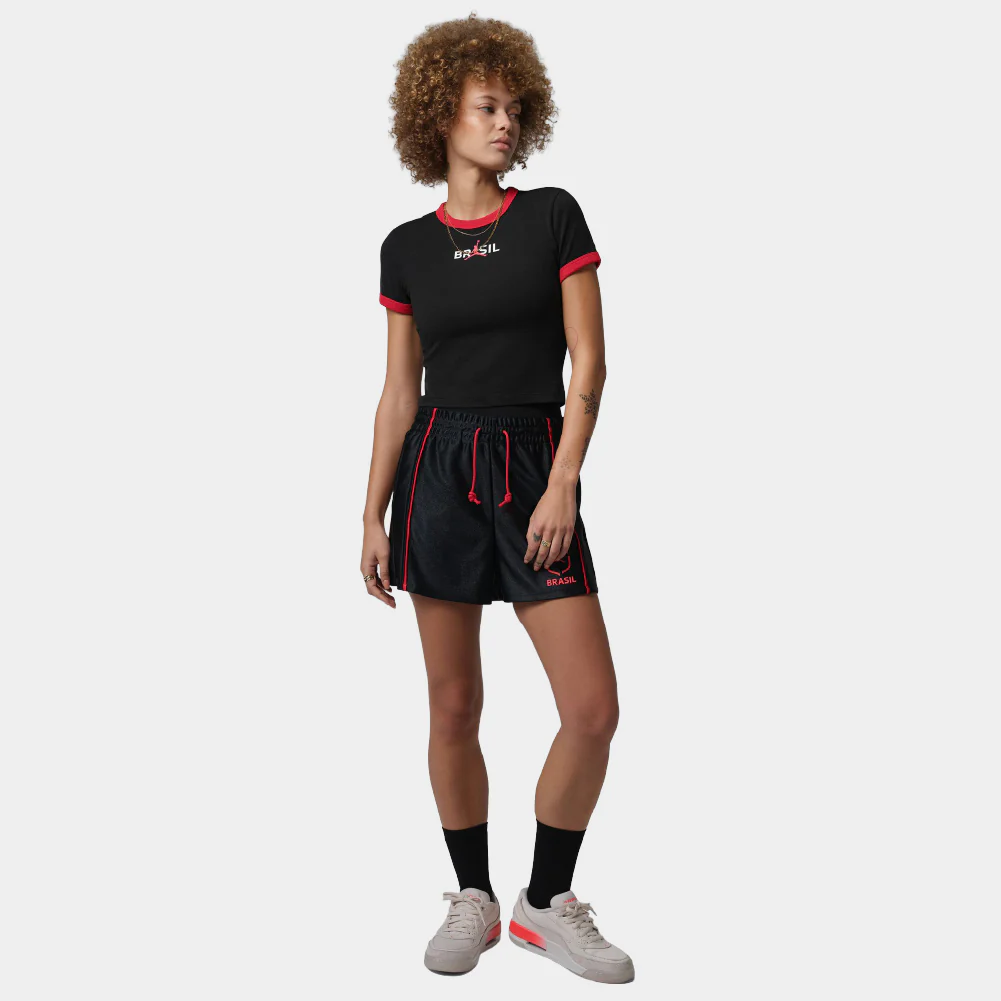 Jordan Graphic Brazil Crew Neck Top - Image 5