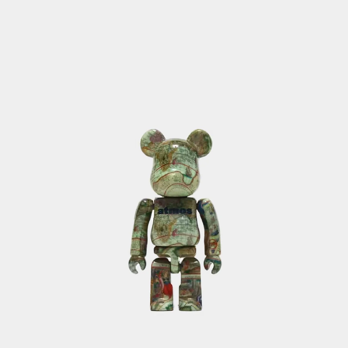 Medicom Be@rbrick atmos Aged Map 100% & 400% - Image 4