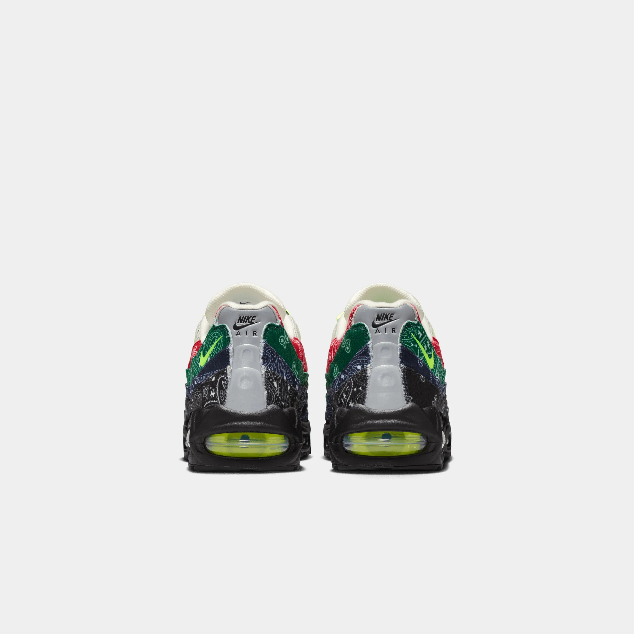 Nike Air Max 95 Big Bubble "Volt and University Red" - Image 4