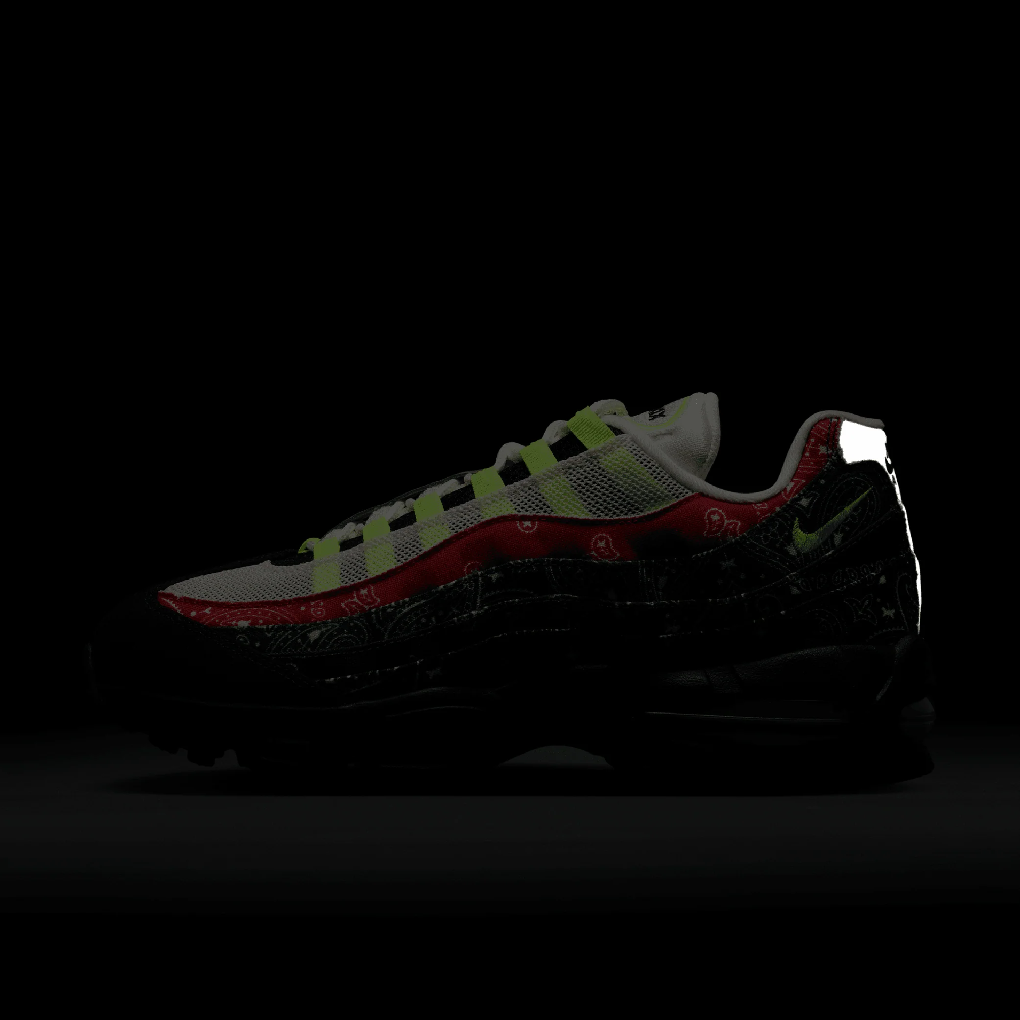 Nike Air Max 95 Big Bubble "Volt and University Red" - Image 9