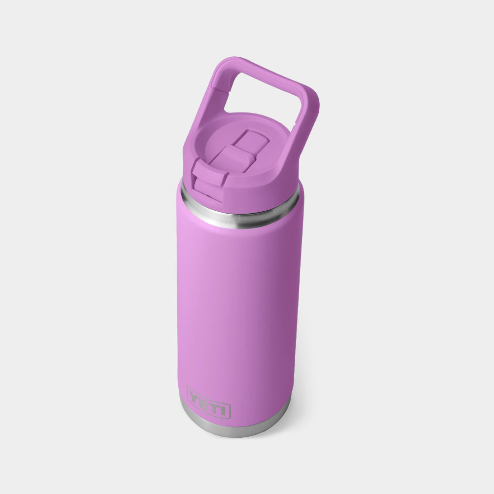 YETI Rambler® 26 OZ Water Bottle With Color-Matched Straw Cap - Image 3